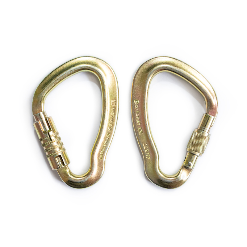 K30 steel modified HMS karabiner